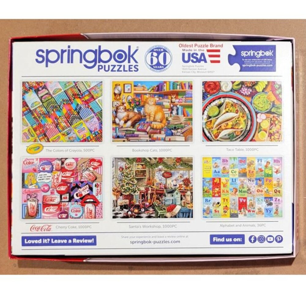NATURE'S COLLAGE by Springbok JIGSAW PUZZLE 500 pieces - Picture 4 of 8